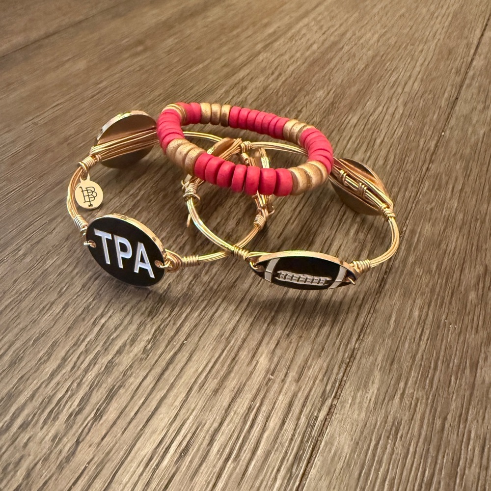 Bourbon and bowties bracelets